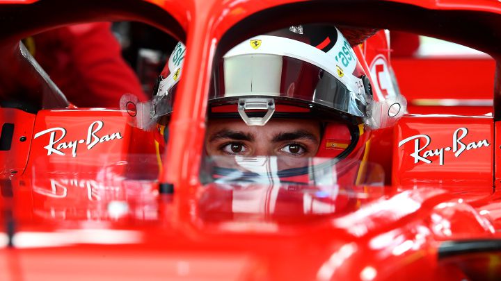 Carlos Sainz (Ferrari SF71H). F1 2021.