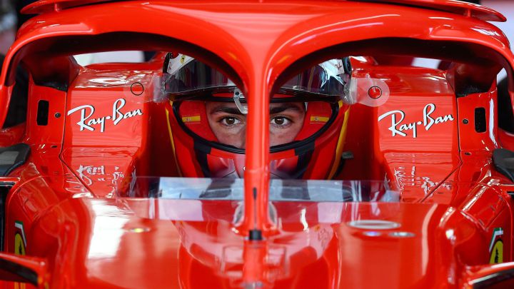 Carlos Sainz (Ferrari SF71H). Fiorano, F1 2021.