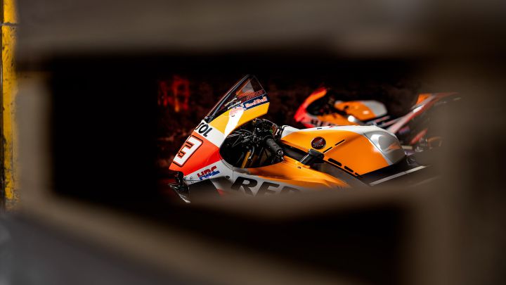 Honda usó un doble de Marc Márquez en la presentación