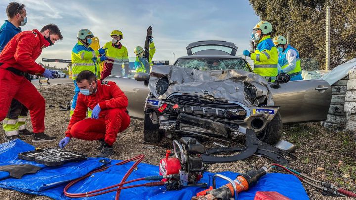 Fallece un joven de 18 años en un accidente en el Ciruito del Jarama.