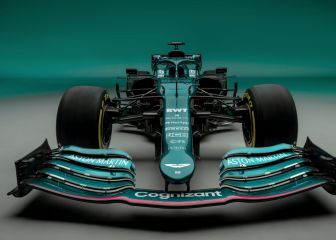 Aston Martin presenta el AMR21, carro de Vettel y Stroll
