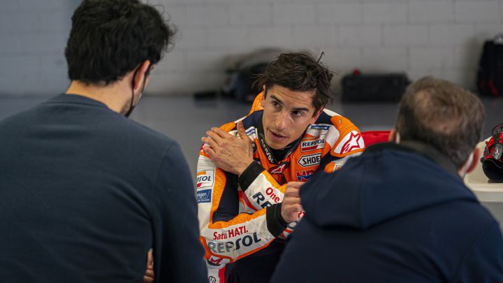 Buenas sensaciones de Marc Márquez con la Honda de calle