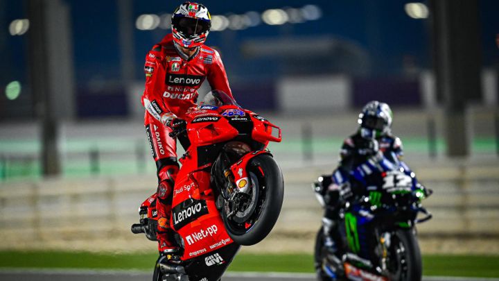 Miller y Bagnaia para el doblete Ducati, caídas de Pol y mal Mir
