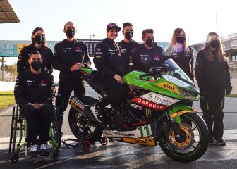 Ana Carrasco presenta su Kawasaki para el Mundial 2021