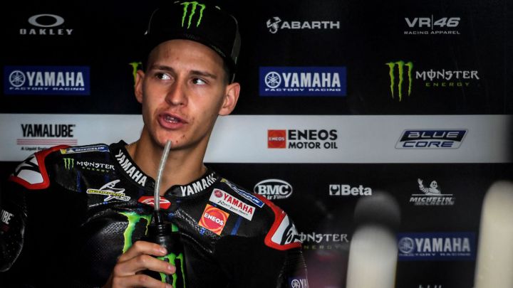 Quartararo: "Sólo hay dos franceses y luchamos arriba"