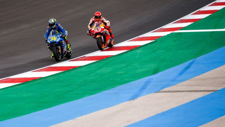 Enorme séptimo de Márquez en la victoria de Quartararo