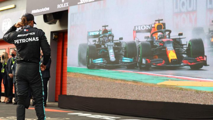 Hamilton corrió con lastre