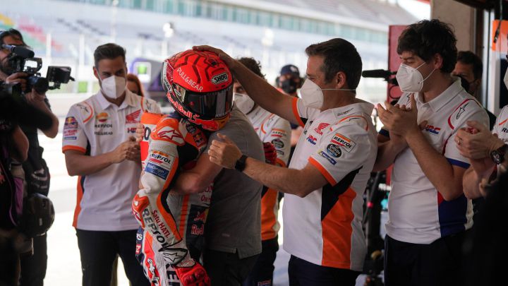 Honda da las gracias a Márquez