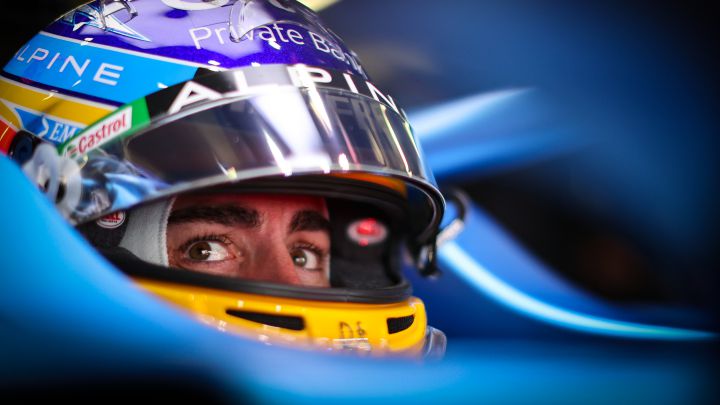 Fernando Alonso (Alpine). Portimao, Portugal. F1 2021.