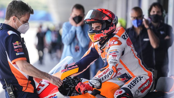Márquez: "Estoy magullado"