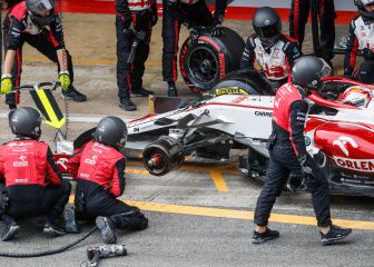 Alfa Romeo explica qué sucedió en la parada nunca vista en la F1