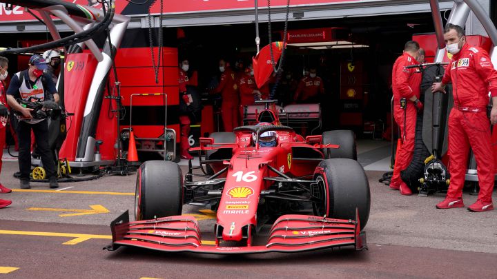 Charles Leclerc (Ferrari SF21). Mónaco, F1 2021.