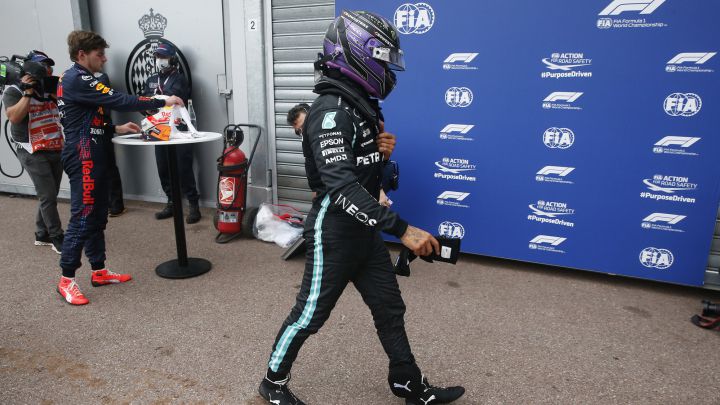 Lewis Hamilton en Mónaco.