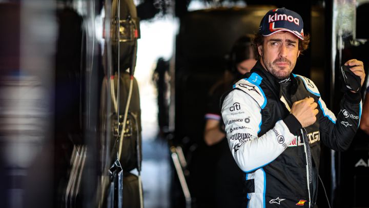Alonso en Bakú.