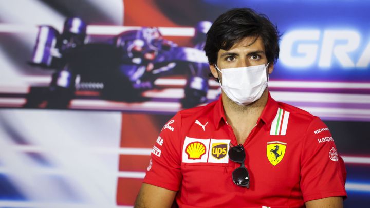 Carlos Sainz (Ferrari). Paul Ricard, Francia. F1 2021.