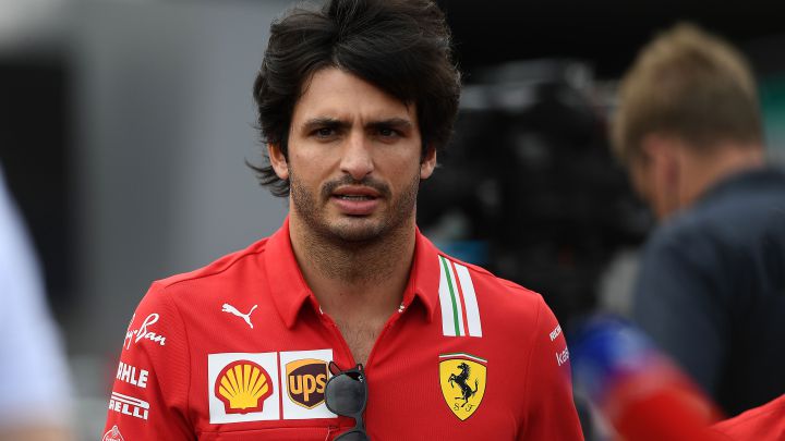 Carlos Sainz (Ferrari). F1 2021.