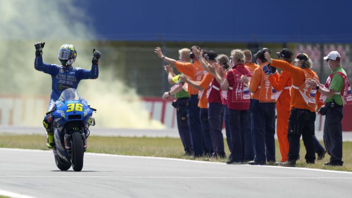 Mir: "Siento las pasadas que hago a las Ducati"