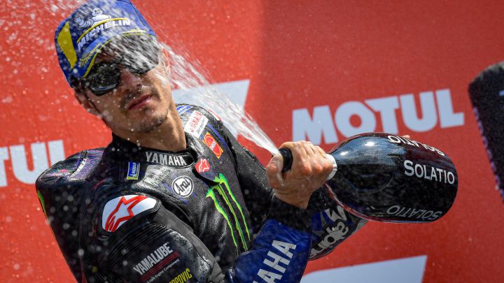 Ángel Viñales: "Maverick se va porque no es feliz en Yamaha"