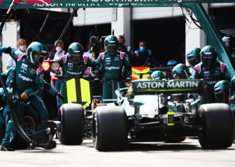 Aston Martin golpea a Red Bull