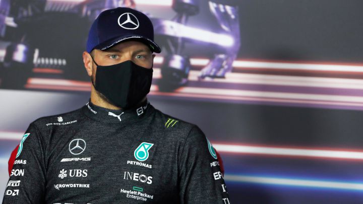 Bottas durante el GP de Austria