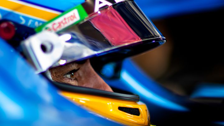 Fernando Alonso (Alpine). Silverstone, Gran Bretaña. F1 2021.
