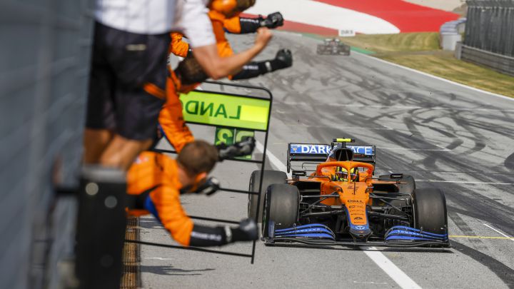 Norris consigue la tercera posición en el GP de Austria