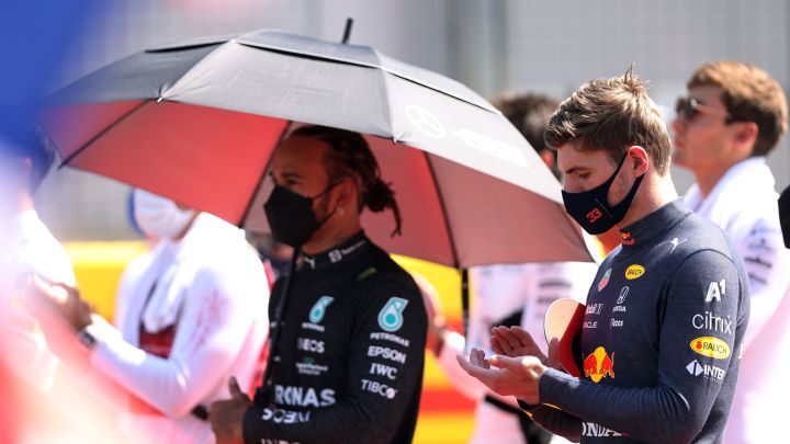 Hamilton Verstappen Silverstone 2021