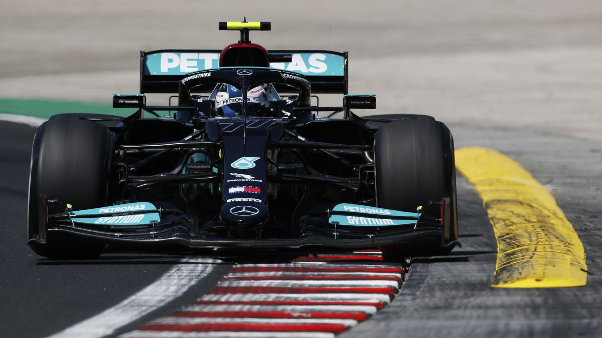 Valtteri Bottas (Mercedes W12). Hungaroring, Hungría. F1 2021.