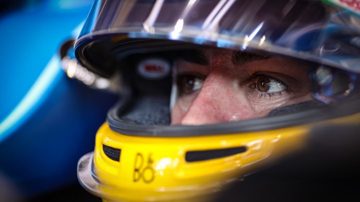 Fernando Alonso en Hungría.