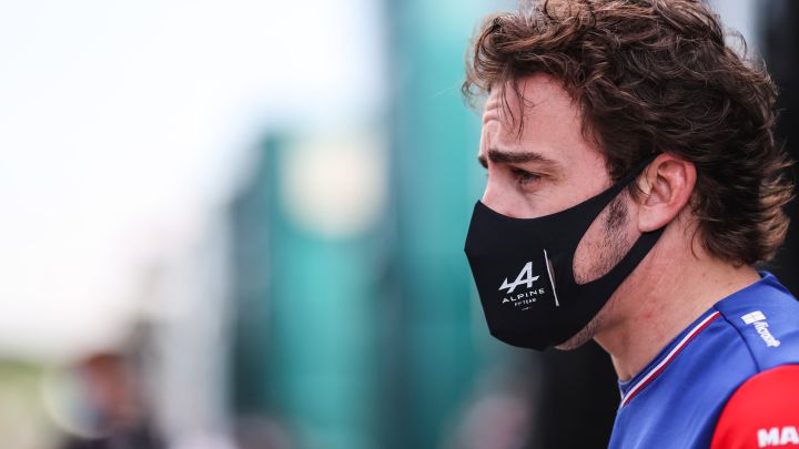 Fernando Alonso (Alpine). Hungaroring, Hungría. F1 2021.