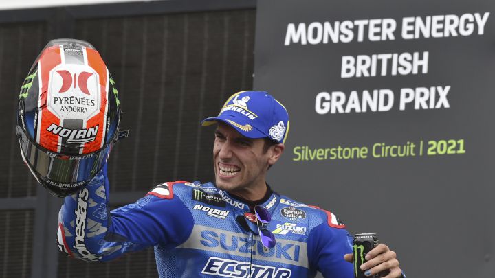 Rins: "Ya tocaba acabar delante de Mir"