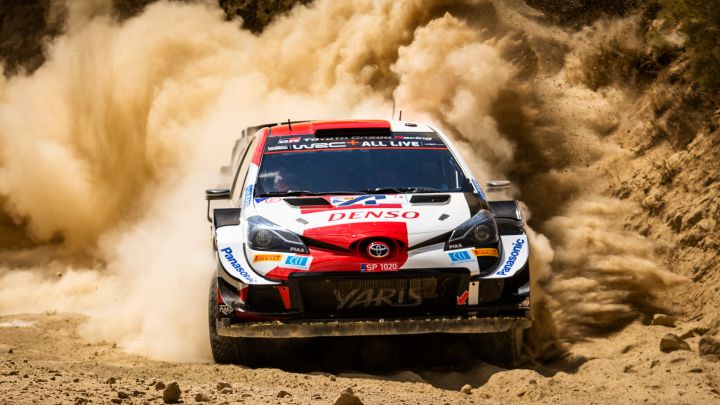 Rovanpera y Jonne Halttunen durante el Rally de Grecia