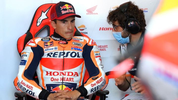 Márquez se disfraza de cordero: "Un podio sería un regalo"