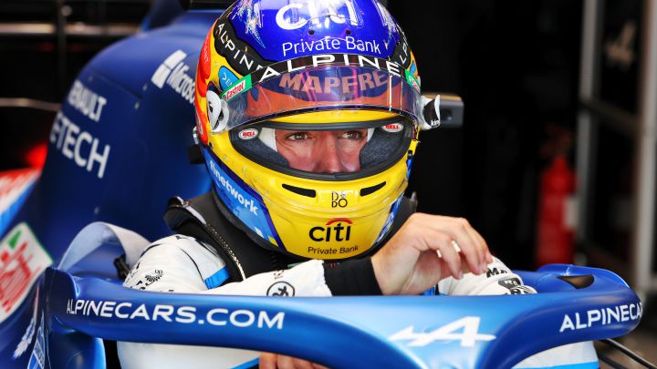 Fernando Alonso (Alpine). Austin, Estados Unidos. F1 2021.