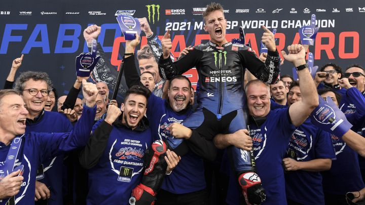 "El objetivo es tener muchos años a Quartararo en Yamaha"