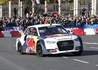 Cibeles arde con Carlos Sainz