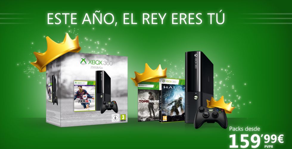 Los mejores precios y ofertas llegan a Xbox 360 en Reyes