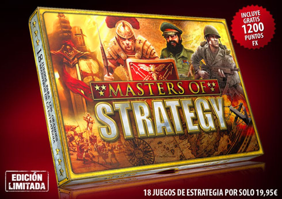 Masters of Strategy: 18 juegos de estrategia por solo 19,95€