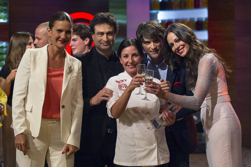 'Vicky' gana en la final de 'Master Chef' y bate record de audiencia