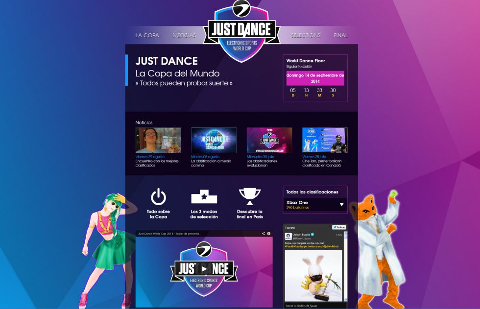 La competición de Just Dance entra en una nueva fase
