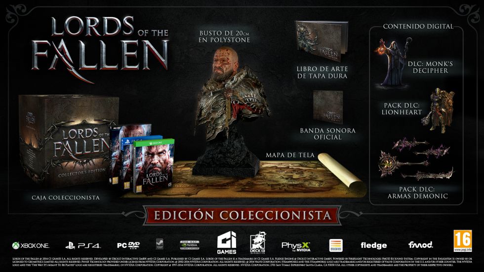 Lords of the Fallen presenta su Edición Coleccionista