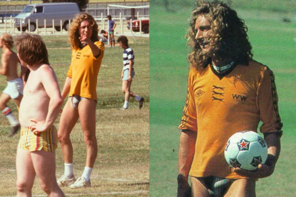 Robert Plant, voz de Led Zeppelin y fan del Wolverhampton