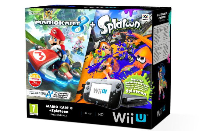 Wii U Premium Pack Mario Kart 8 + Splatoon, el 30 de octubre