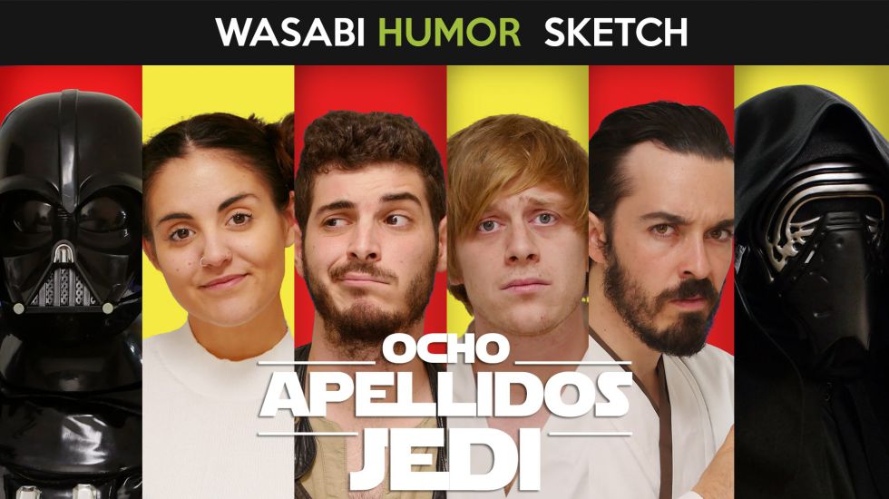 Ocho apellidos Jedi por Wasabi Humor Sketch