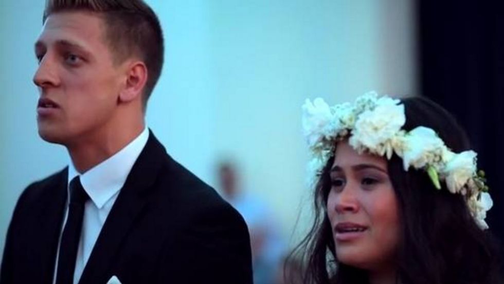 El 'haka' de bodas que emocionó a los novios y se hizo viral