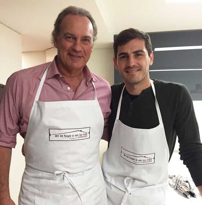 Primera imagen de Bertín Osborne con Iker Casillas