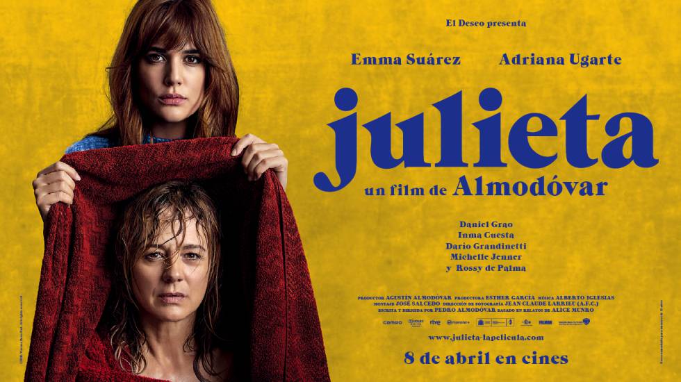 'Julieta' El nuevo drama con el sello de Pedro Almodóvar