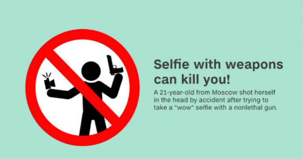 Hacerse un selfie puede costarnos la vida