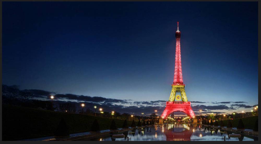 Apoya a tu selección por Twitter en la Eurocopa y verás tu mensaje en la Torre Eiffel
