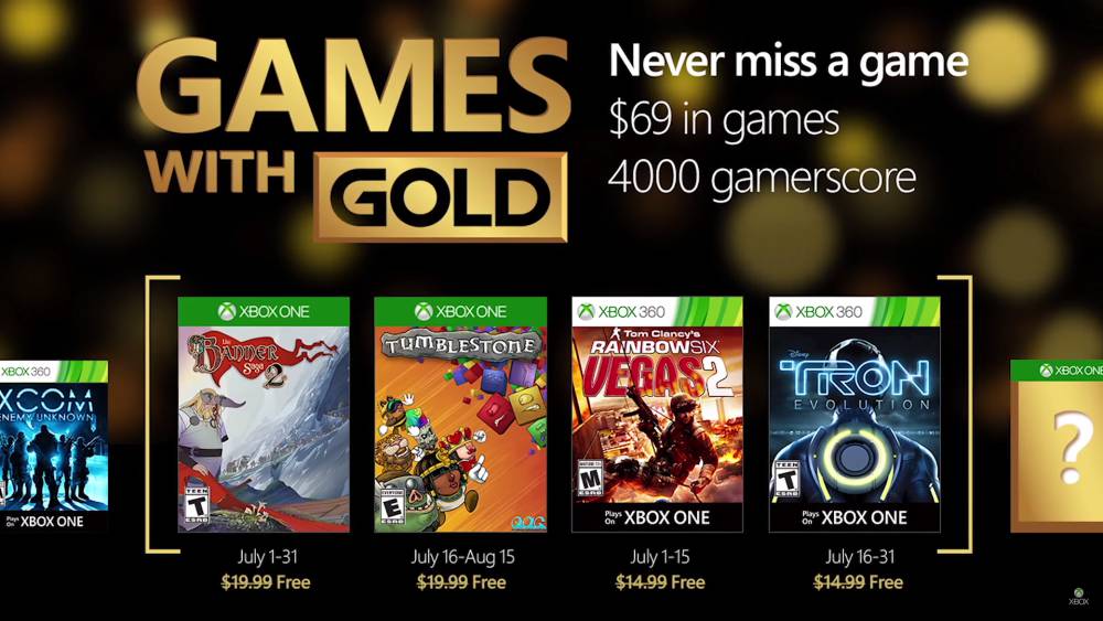 Juegos gratis en julio de 2016 en Xbox One y Xbox 360